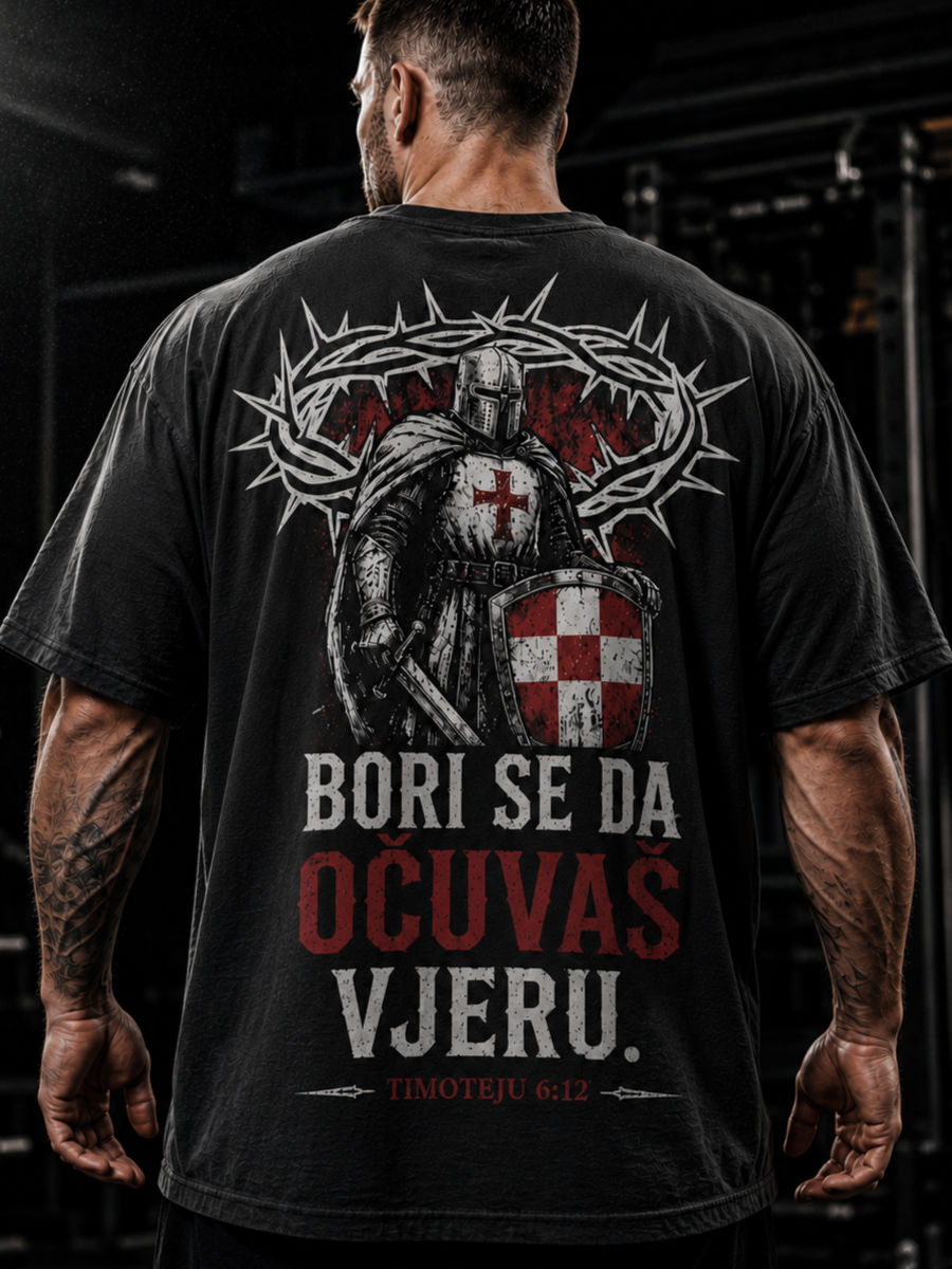 Majica "Sveti ratnik" — Odaberi dizajn